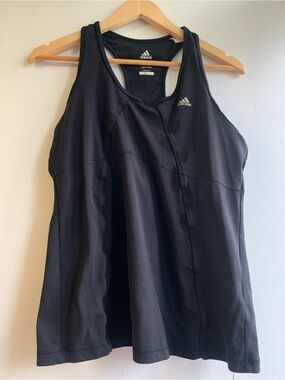 Adidas Women's Black Racerback Top